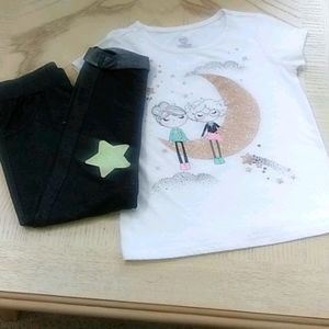 Wonder Nation Capri Set